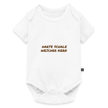 meine Schale ist hart - Baby Premium Kurzarmbody - Weiß - Vorne