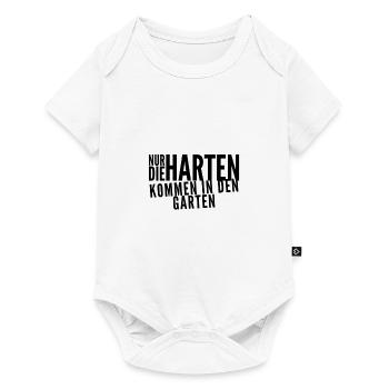 zeig mir deine Härte - Baby Premium Kurzarmbody - Weiß - Vorne