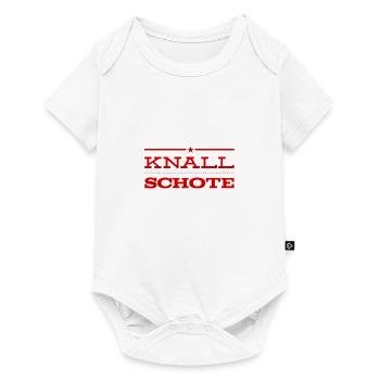 voll die Knallschote - Baby Premium Kurzarmbody - Weiß - Vorne