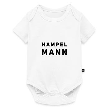 ich stehe meinen Hampelmann - Baby Premium Kurzarmbody - Weiß - Vorne