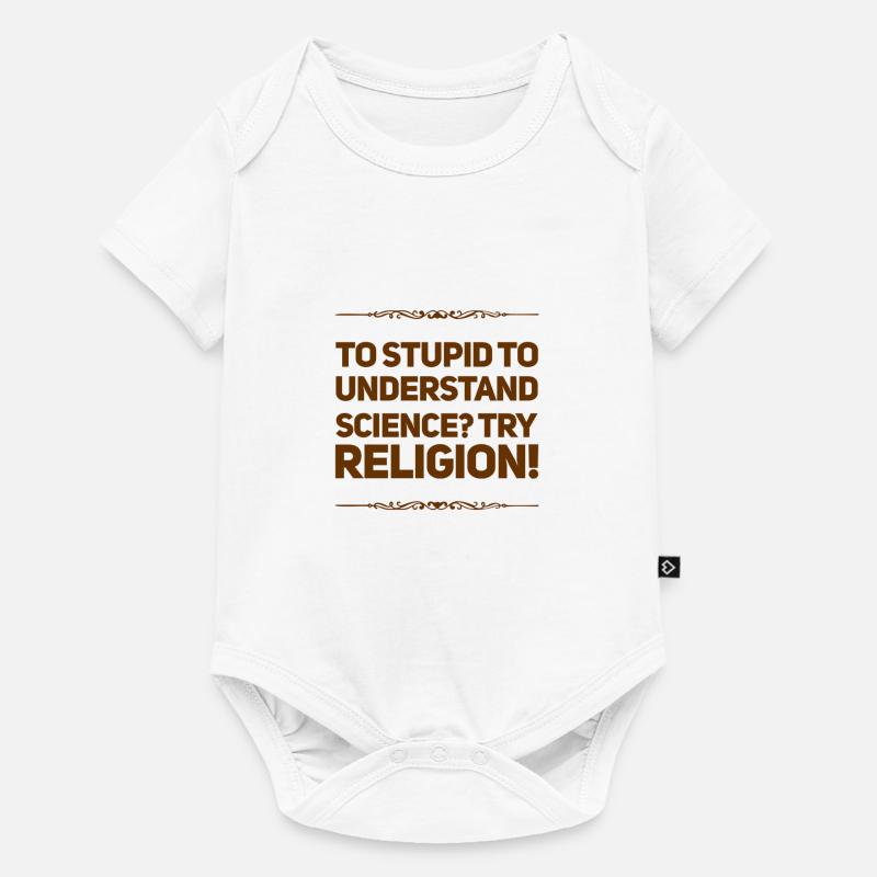Not everyone can do science - Baby Premium short-sleeve bodysuit - white
