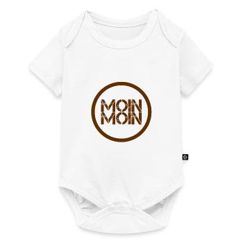 viele Grüße - Baby Premium Kurzarmbody - Weiß - Vorne