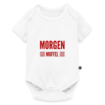 miese Stimmung - Baby Premium Kurzarmbody - Weiß - Vorne