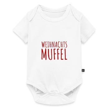 ich habe keinen Bock auf Weihnachten - Baby Premium Kurzarmbody - Weiß - Vorne