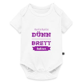 ich liebe die Faulheit - Baby Premium Kurzarmbody - Weiß - Vorne
