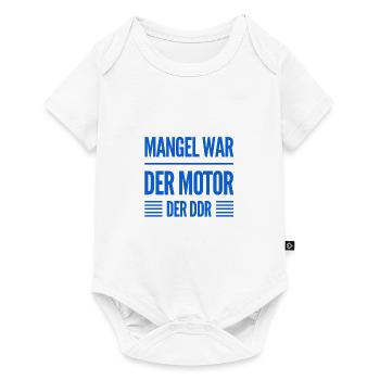 at that time there was a shortage - Baby Premium short-sleeve bodysuit - white - Front