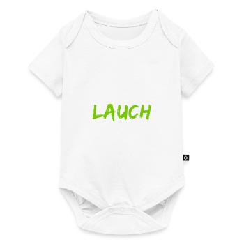 vor dir steht ein Lauch - Baby Premium Kurzarmbody - Weiß - Vorne