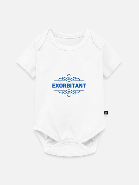 ich bin wunderbar - Baby Premium Kurzarmbody - Weiß