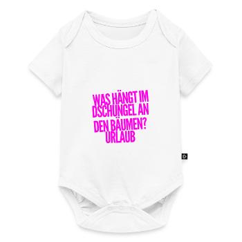 That's what the jungle is like - Baby Premium short-sleeve bodysuit - white - Front