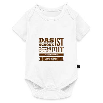 I can live with it - Baby Premium short-sleeve bodysuit - white - Front