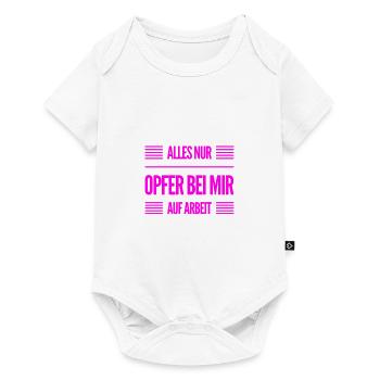 alles voller Opfer - Baby Premium Kurzarmbody - Weiß - Vorne