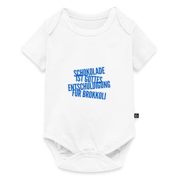 L’excuse de Dieu - Body à manches courtes Premium Bébé - blanc - Devant
