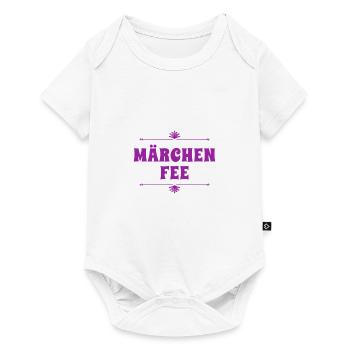 Je ne suis qu’un conte de fées - Body à manches courtes Premium Bébé - blanc - Devant