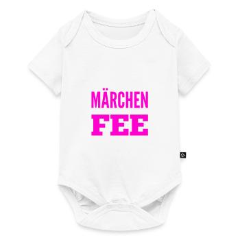 Je suis une fée pour les contes de fées - Body à manches courtes Premium Bébé - blanc - Devant