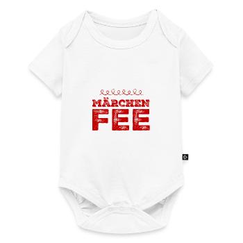 Je suis comme un conte de fées - Body à manches courtes Premium Bébé - blanc - Devant