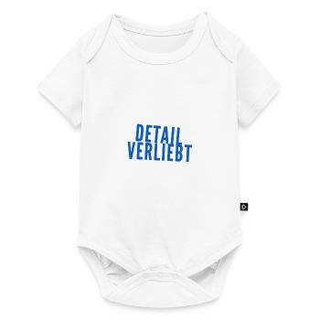 I'm into the details - Baby Premium short-sleeve bodysuit - white - Front