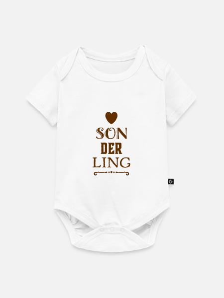 ich bin ein Sonderling - Baby Premium Kurzarmbody - Weiß