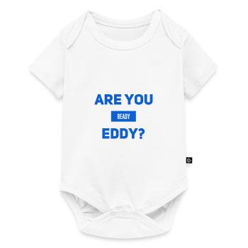 können wir starten? - Baby Premium Kurzarmbody - Weiß - Vorne