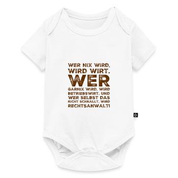 Who Becomes a Garnix - Baby Premium short-sleeve bodysuit - white - Front