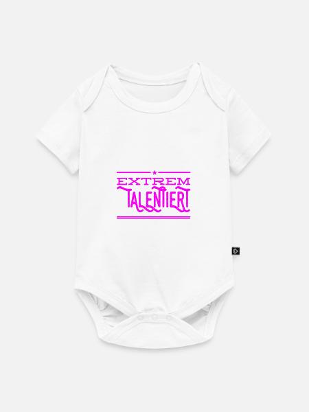 extrem talentiert - Baby Premium Kurzarmbody - Weiß
