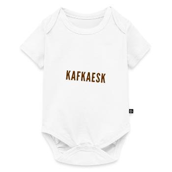 comme dans l’œuvre de Kafka - Body à manches courtes Premium Bébé - blanc - Devant