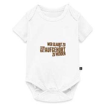 Unfolding is always possible - Baby Premium short-sleeve bodysuit - white - Front
