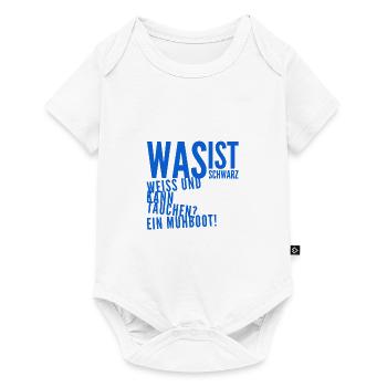 a moo boat - Baby Premium short-sleeve bodysuit - white - Front