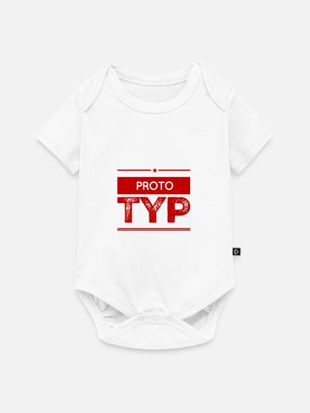 Prototyp - Baby Premium Kurzarmbody - Weiß