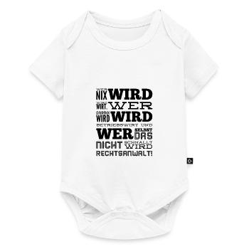 Everybody's going to have something - Baby Premium short-sleeve bodysuit - white - Front