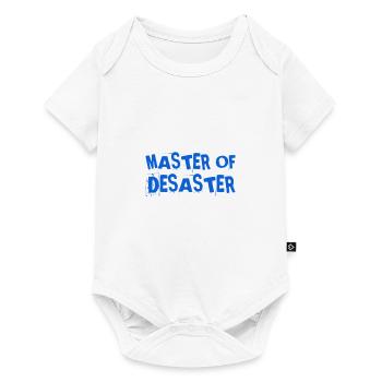 Le désastre, c’est mon truc - Body à manches courtes Premium Bébé - blanc - Devant