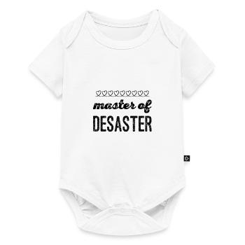 Chaos ist mein Ding - Baby Premium Kurzarmbody - Weiß - Vorne