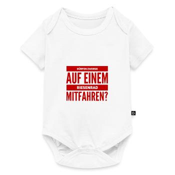 auf dem Riesenrad - Baby Premium Kurzarmbody - Weiß - Vorne