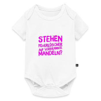 was mögen Feuerlöscher? - Baby Premium Kurzarmbody - Weiß - Vorne
