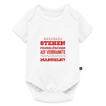 Feuerlöscher und ihre Mandeln - Baby Premium Kurzarmbody - Weiß - Vorne
