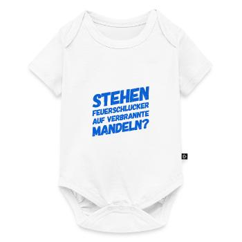 auf was stehen Feuerschlucker? - Baby Premium Kurzarmbody - Weiß - Vorne