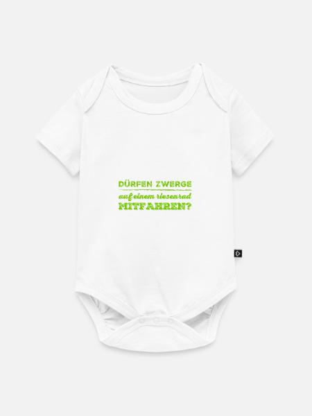 auf dem Riesenrad - Baby Premium Kurzarmbody - Weiß