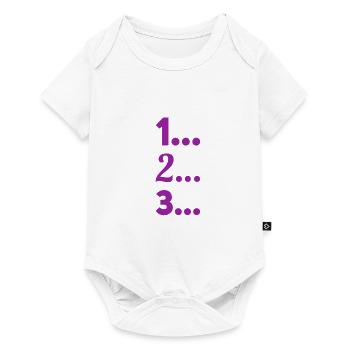 the clock is ticking - Baby Premium short-sleeve bodysuit - white - Front
