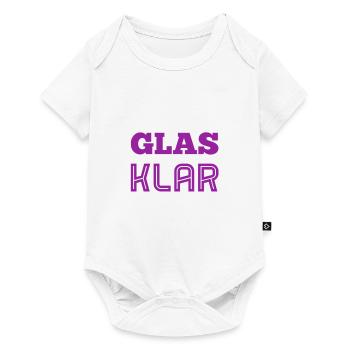 That's clear - Baby Premium short-sleeve bodysuit - white - Front