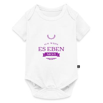 I just don't know - Baby Premium short-sleeve bodysuit - white - Front
