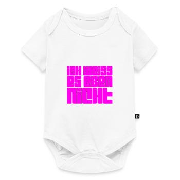 I have no idea - Baby Premium short-sleeve bodysuit - white - Front