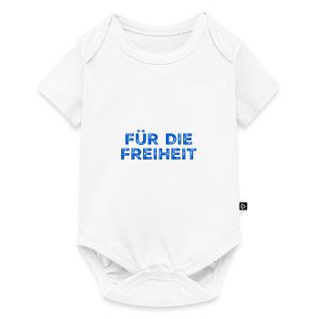 La liberté est fantastique - Body à manches courtes Premium Bébé - blanc - Devant