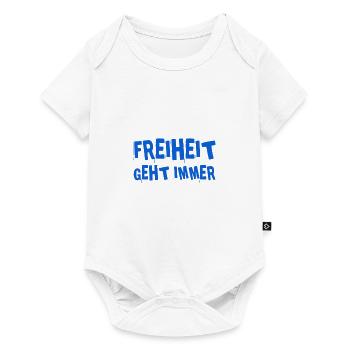 J’aime la liberté - Body à manches courtes Premium Bébé - blanc - Devant