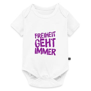La liberté est toujours possible - Body à manches courtes Premium Bébé - blanc - Devant