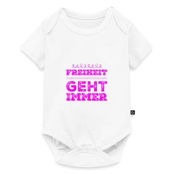 J’aime la liberté - Body à manches courtes Premium Bébé - blanc - Devant