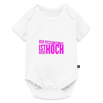 Le pessimisme fonctionne toujours - Body à manches courtes Premium Bébé - blanc - Devant