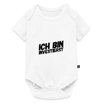 Investing is always possible - Baby Premium short-sleeve bodysuit - white - Front
