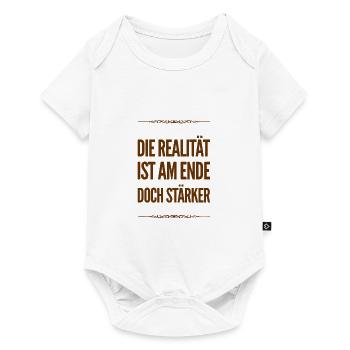 La vérité est plus forte - Body à manches courtes Premium Bébé - blanc - Devant