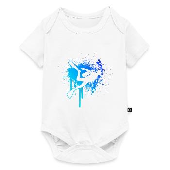 Women's Men's Scuba Diving Diving Diving - Baby Premium short-sleeve bodysuit - white - Front