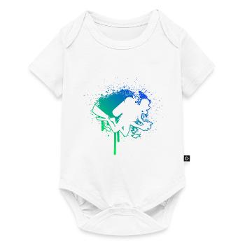 Plongeur Plongée Libre Plongée Homme - Body à manches courtes Premium Bébé - blanc - Devant