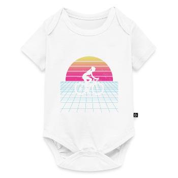 Bicycle Cycling Cycling Cycling Cyclists - Baby Premium short-sleeve bodysuit - white - Front
